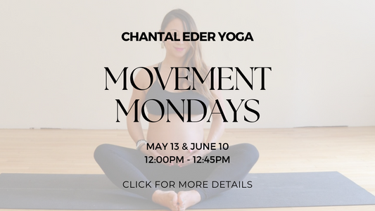 Movement Mondays: May 13 and June 10