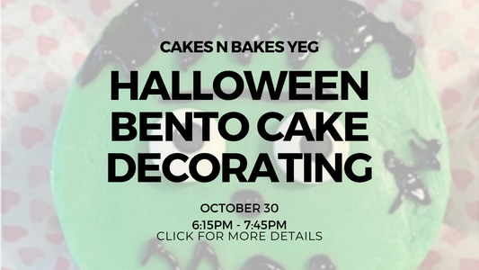 Halloween Bento Cake Decorating Workshop