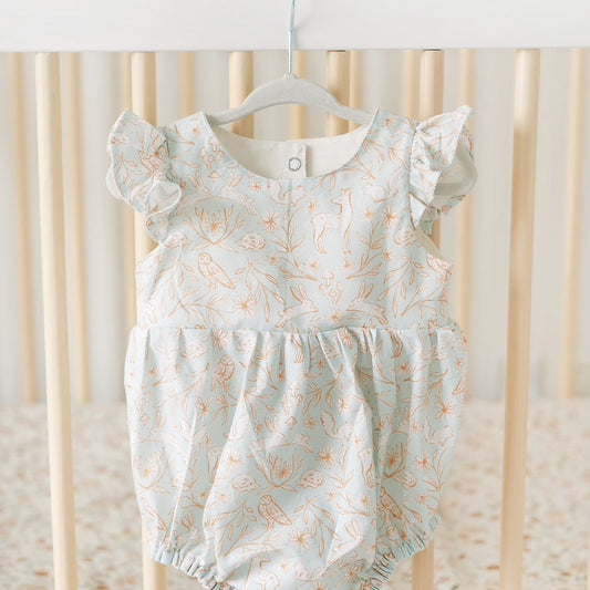 Raleigh Romper in Woodland