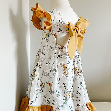 Stella Dress in Artifact Pure