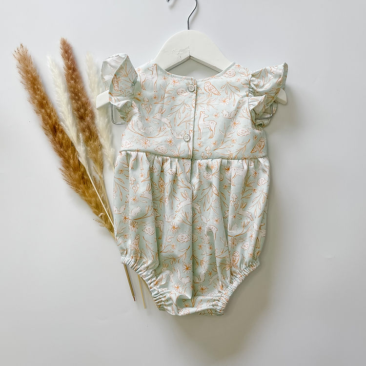 Raleigh Romper in Woodland
