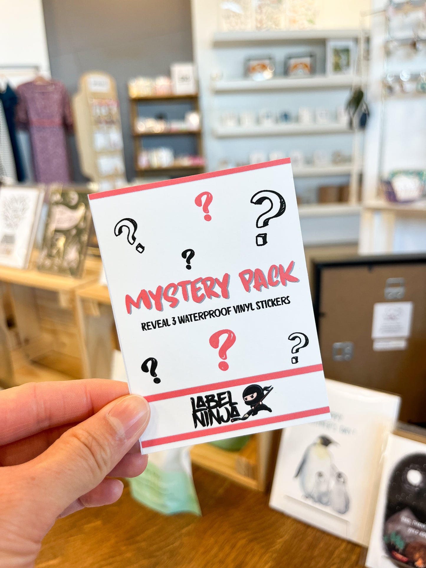 Mystery Sticker 3 Pack