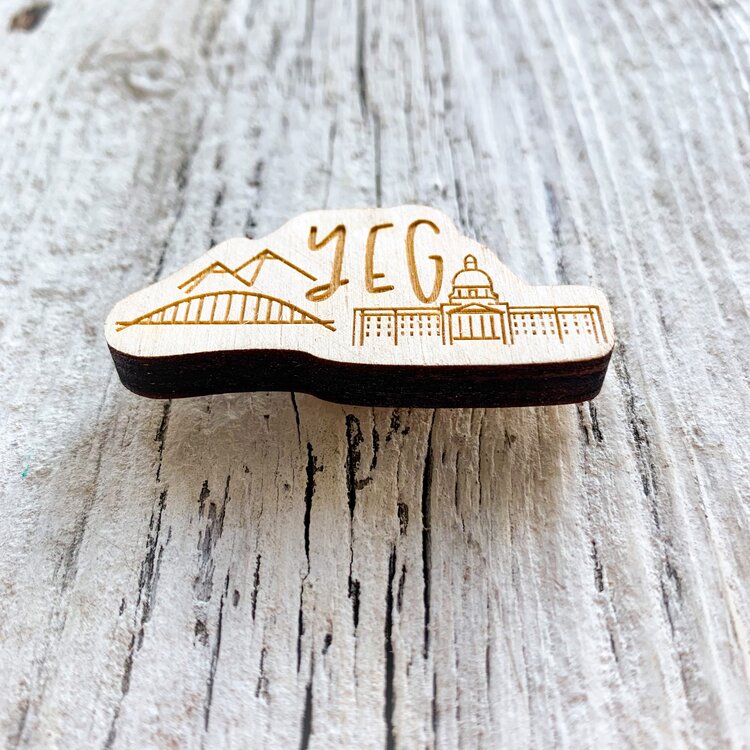 YEG Landmarks Magnet