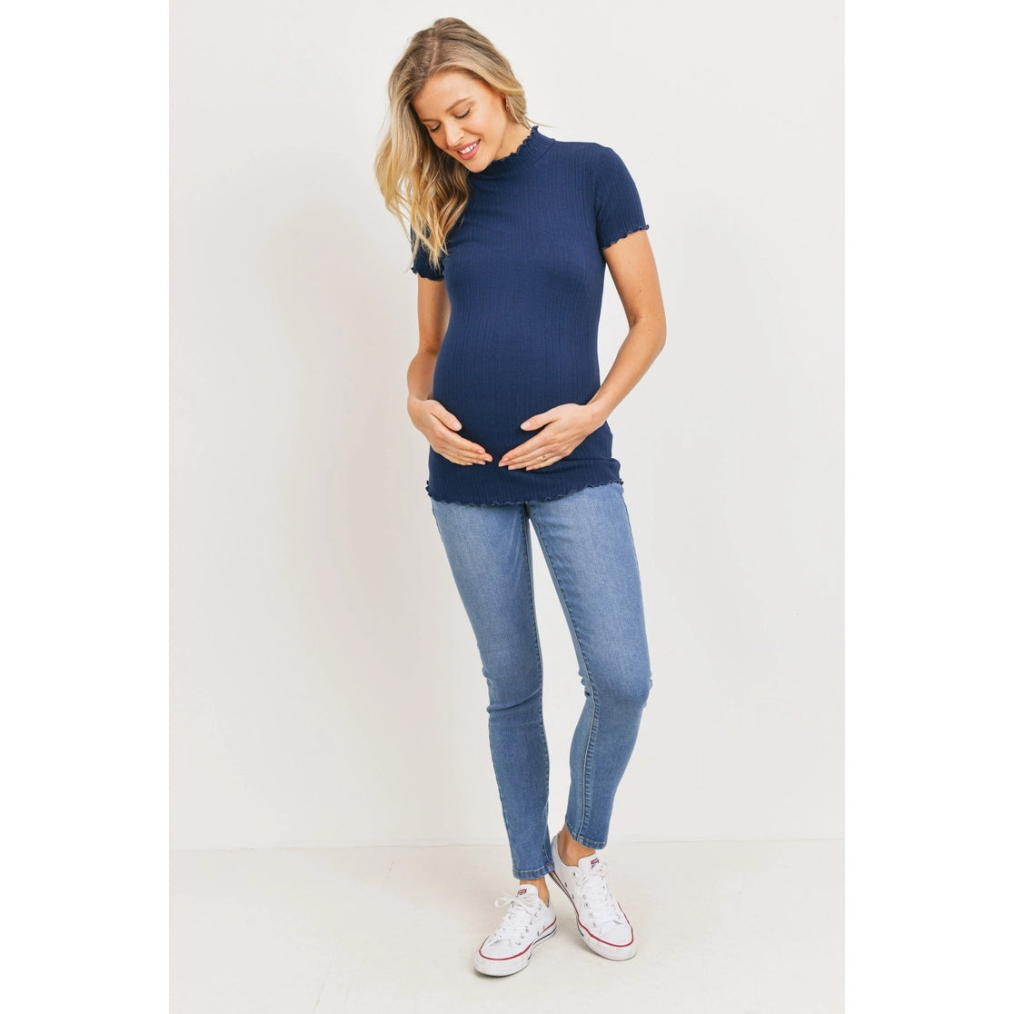 Jessie Mock Neck Top