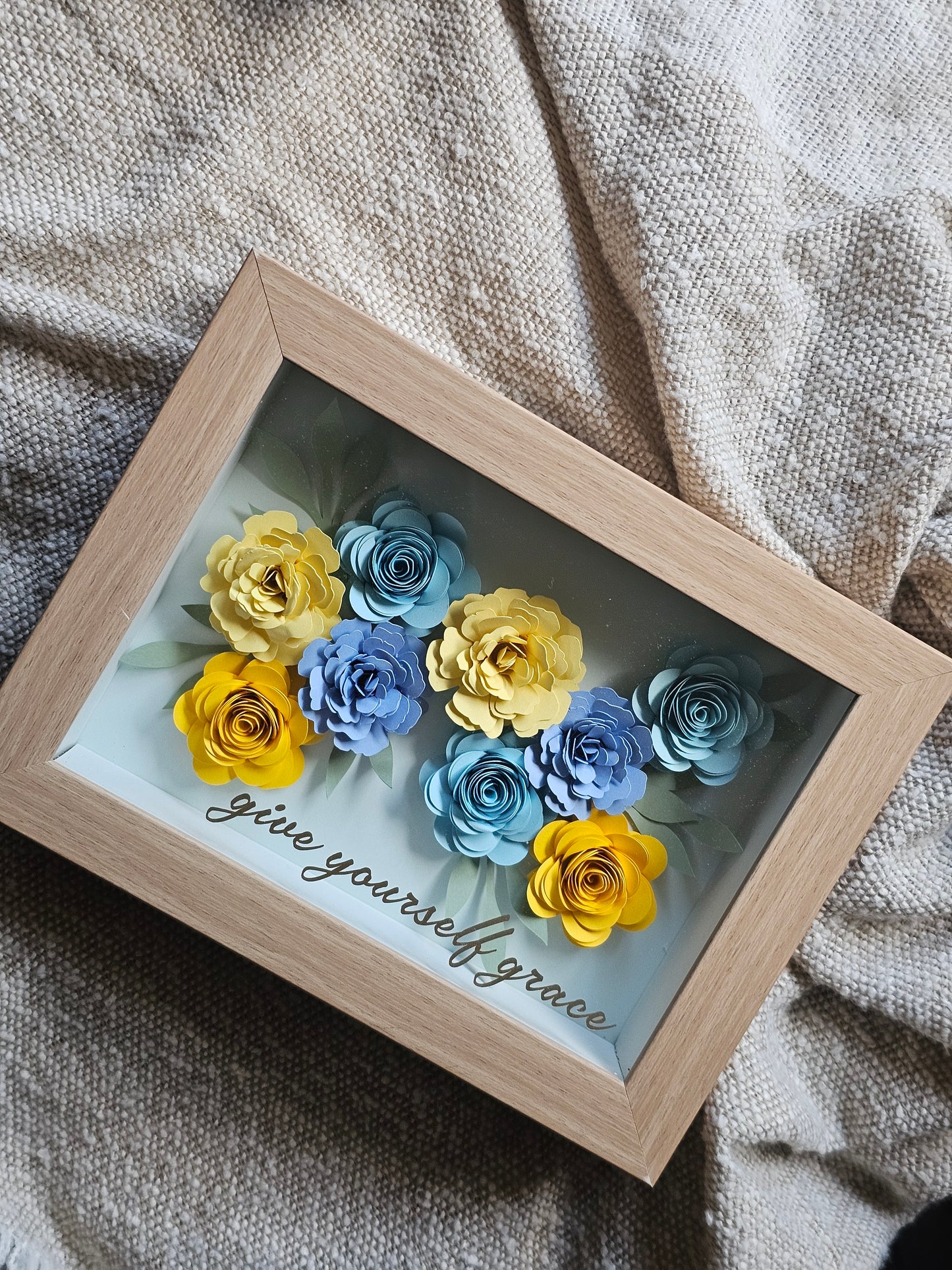 Give Yourself Grace Flower Box