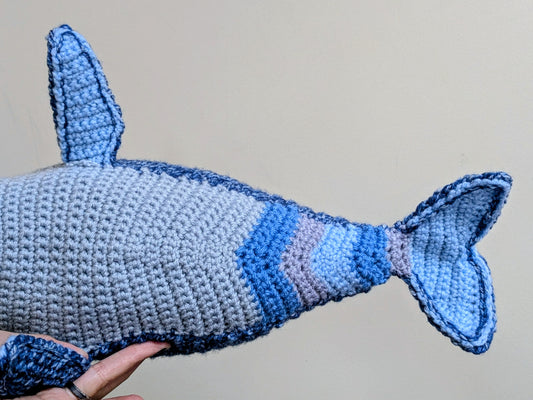 Baby Humpback Whale Amigurumi