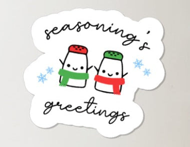 Seasonings Greetings Sticker