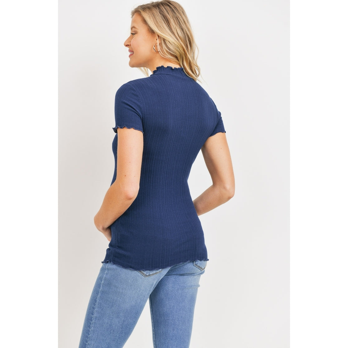 Jessie Mock Neck Top
