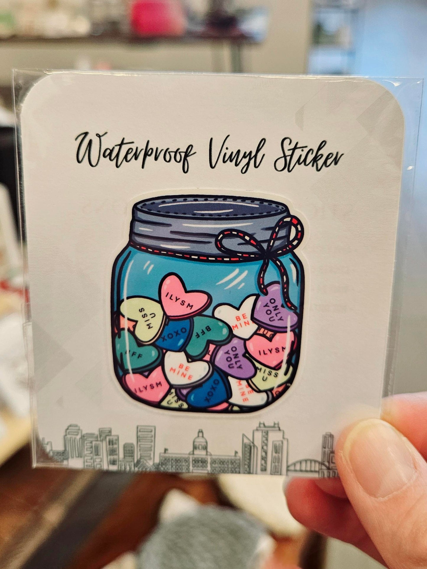 Candy Jar Sticker