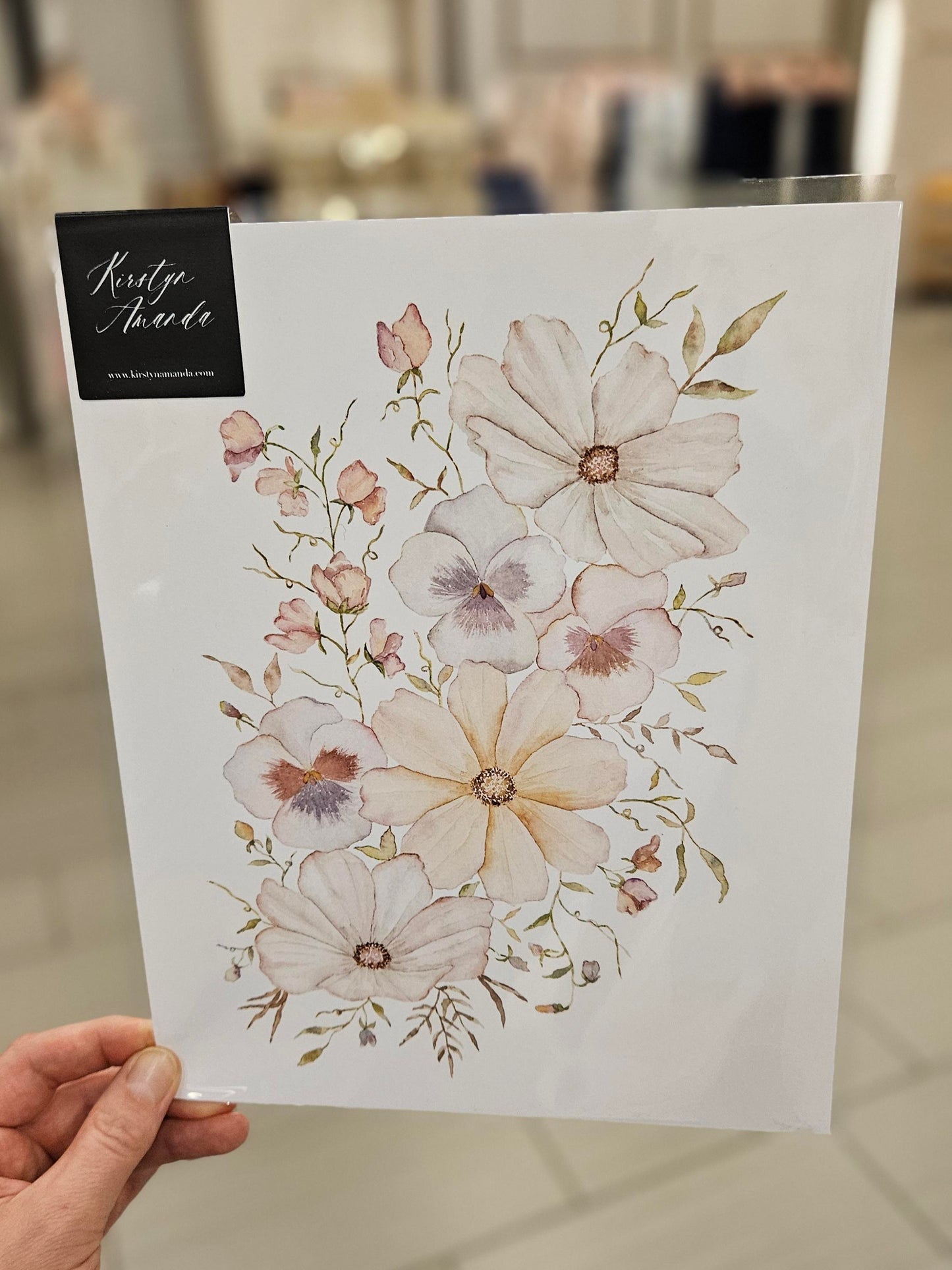 Whimsical Florals Print