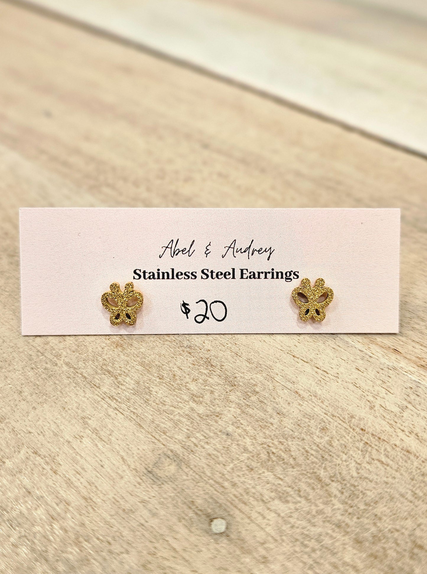 Butterfly Stud Earrings