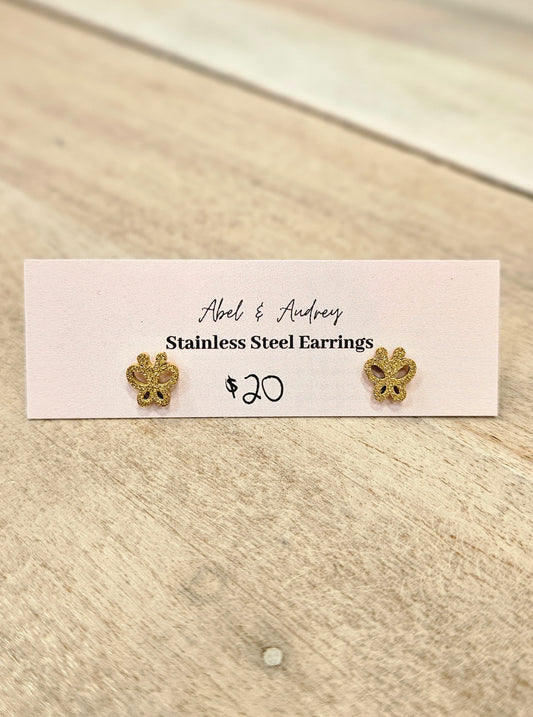 Butterfly Stud Earrings