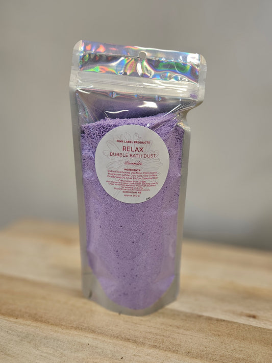 Relax Bubble Bath Dust