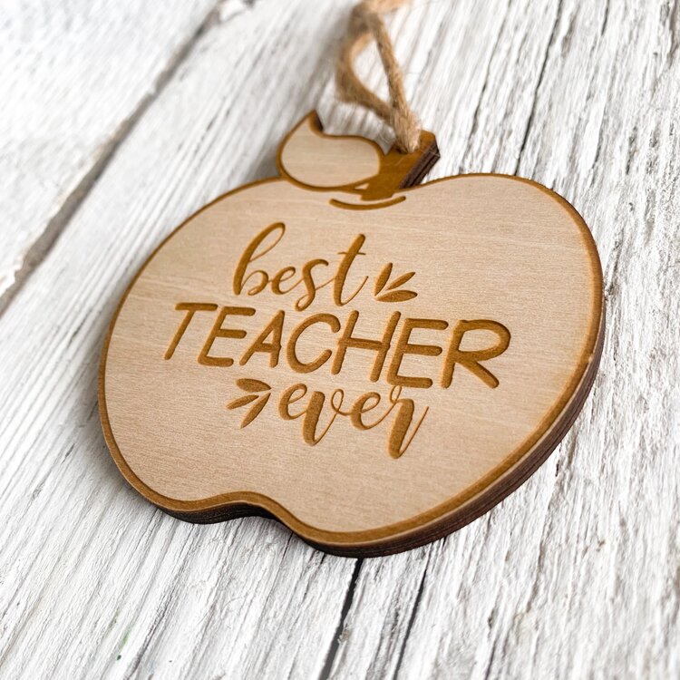 Best Teacher Ever Ornament