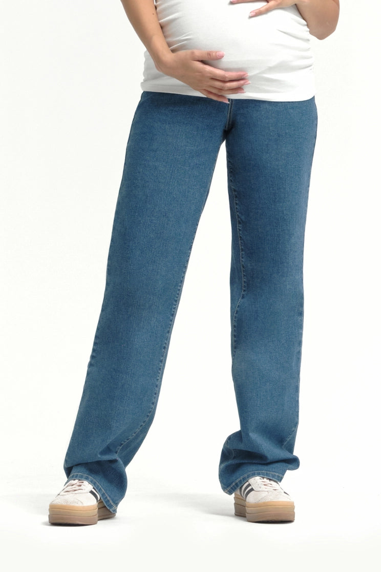 Iman Baggy Straight Leg Jean