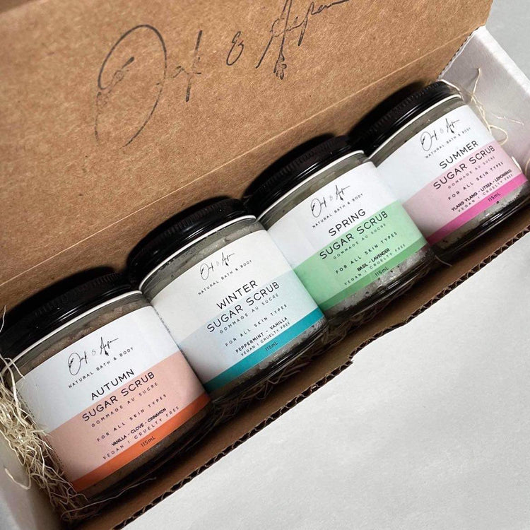Gift Box: Sugar Scrub Sampler