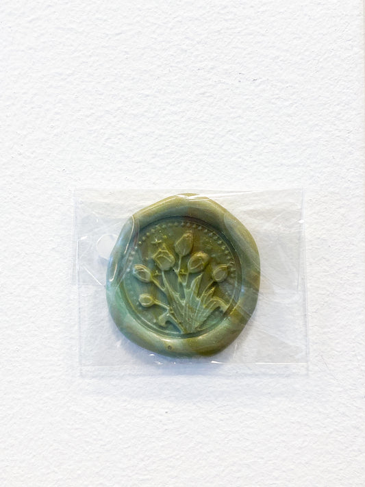 Flower Bush Wax Seal