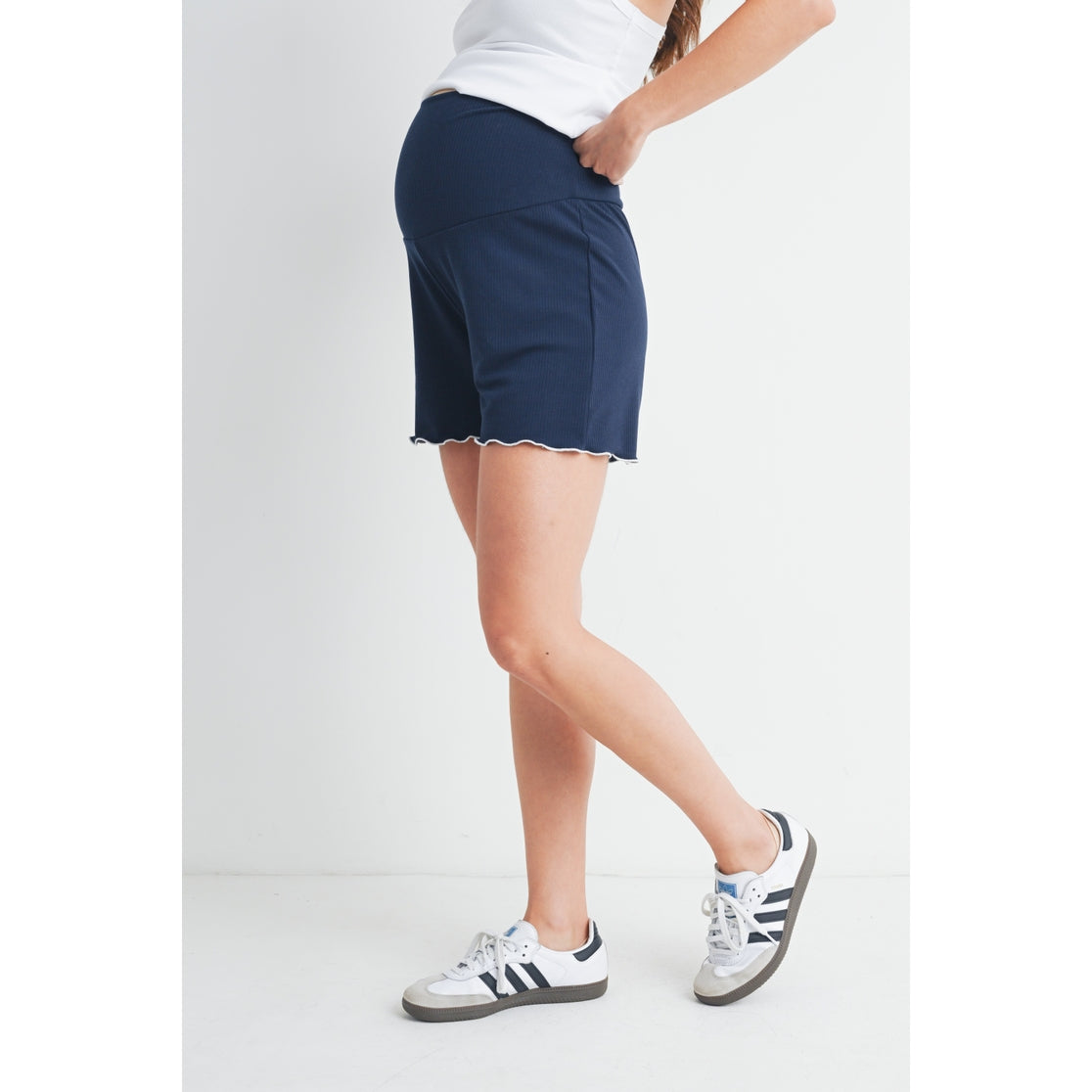 Aviana Ribbed Lounge Shorts