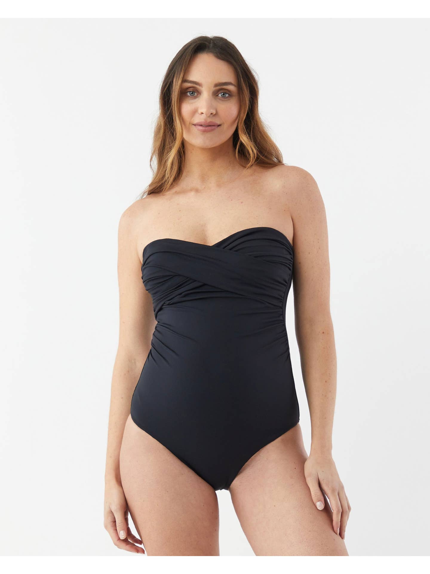 Bandeau One Piece Swimsuit - Final Sale