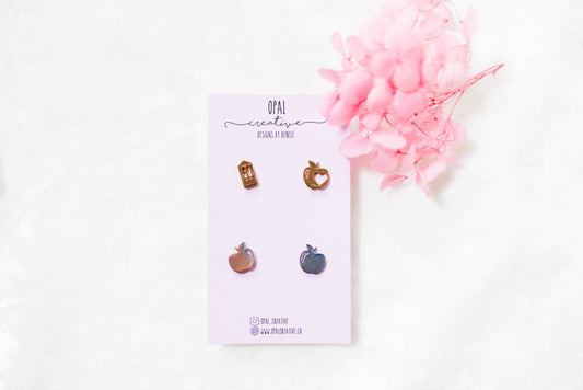 Teacher Stainless 2 Stud Pack