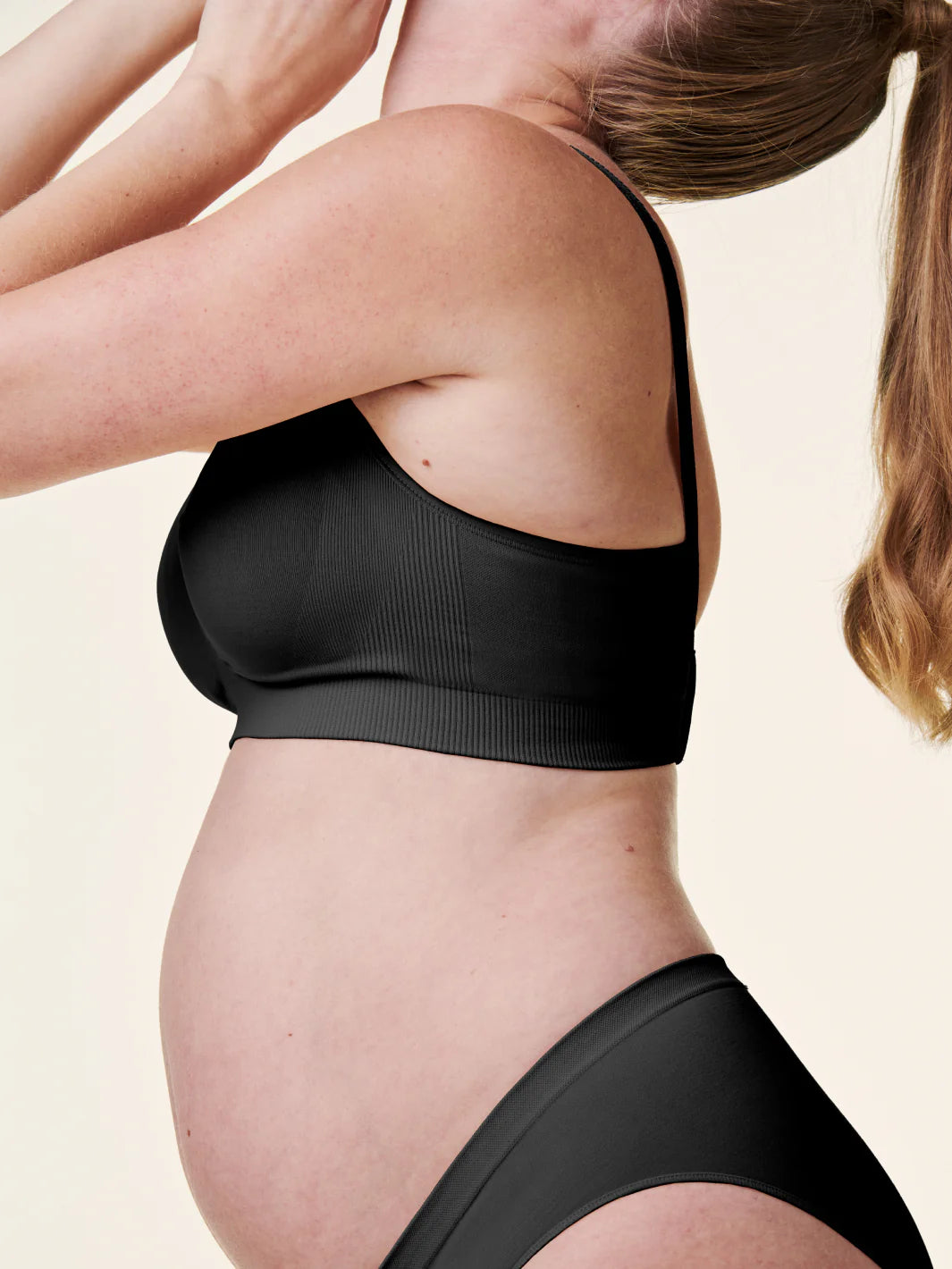 Black Body Silk Seamless Nursing Bra