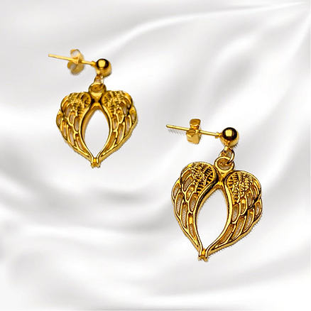 Mala'ika Studs in Gold