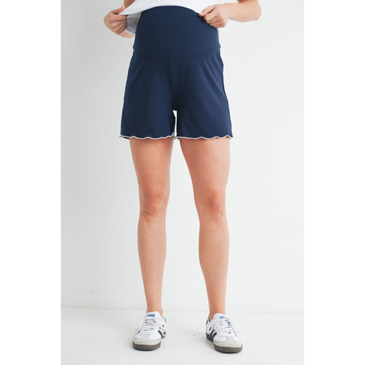 Aviana Ribbed Lounge Shorts