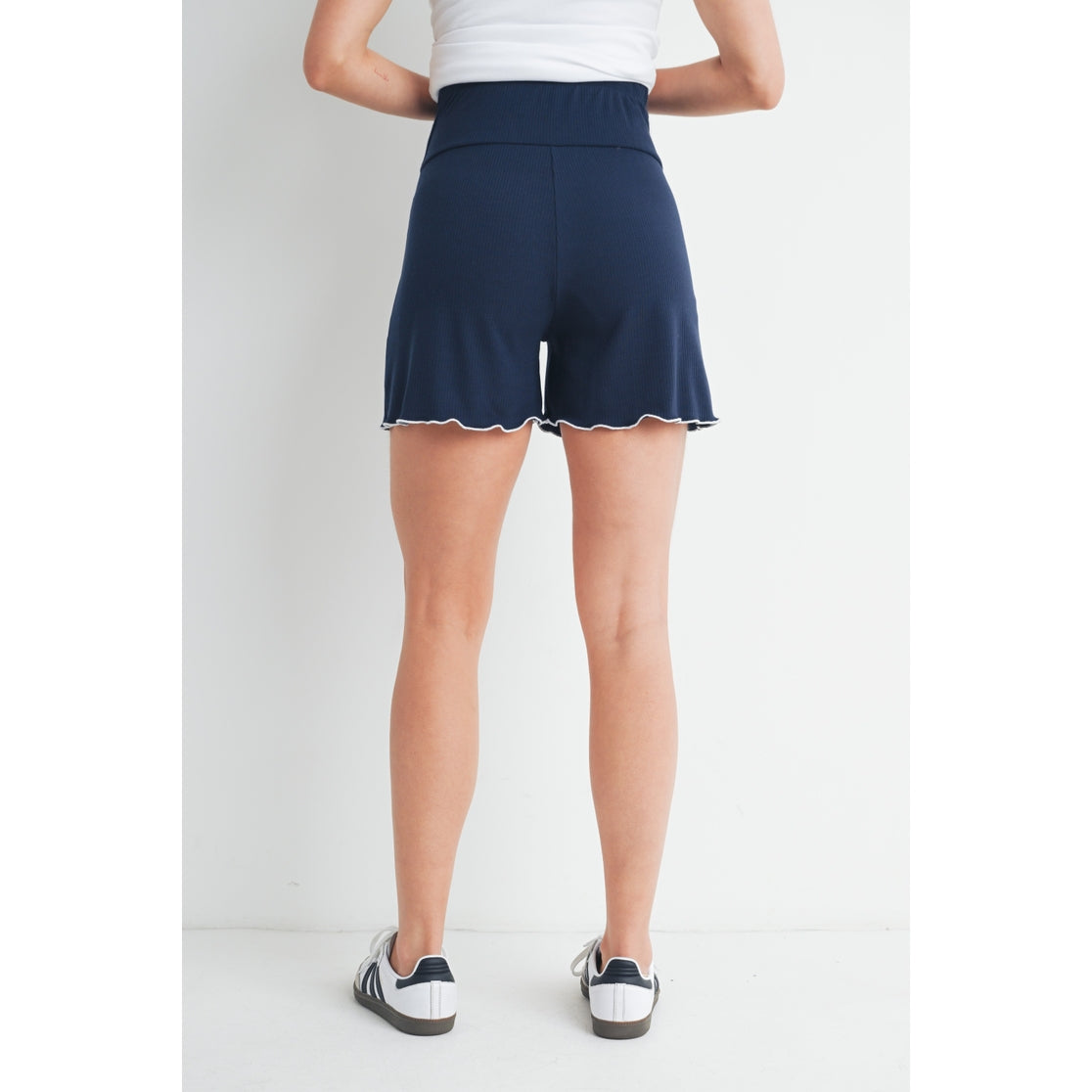 Aviana Ribbed Lounge Shorts