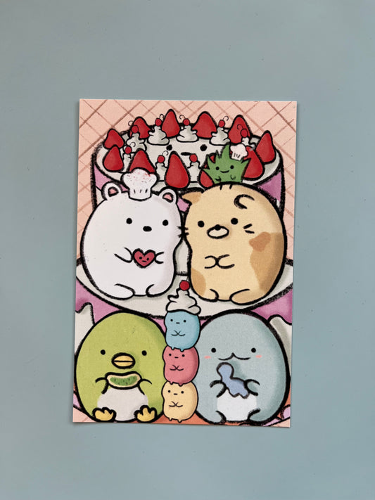 Bakery Buddies Postcard