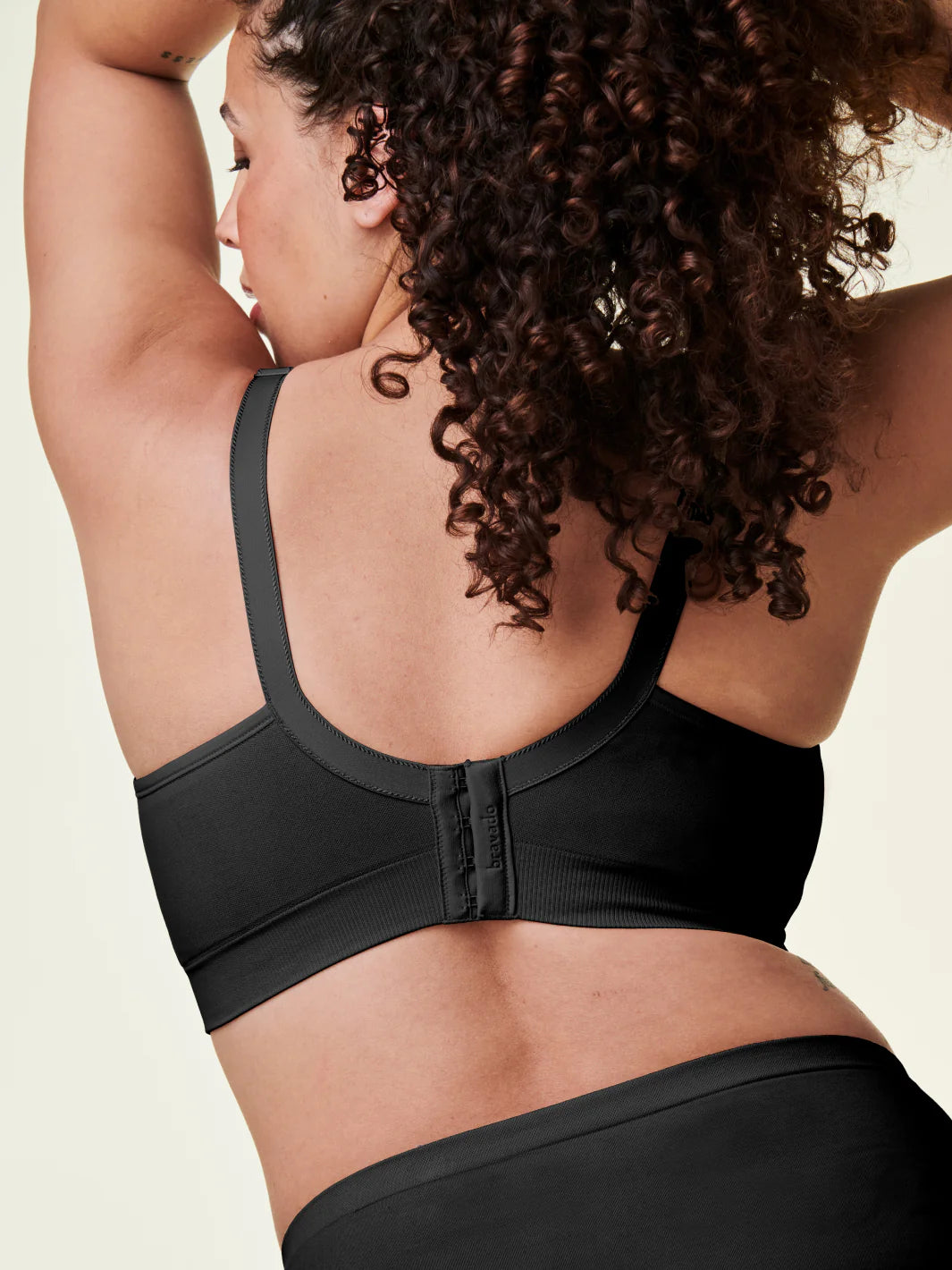 Black Body Silk Seamless Nursing Bra