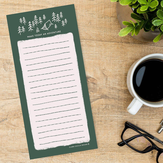 Camping List Notepad