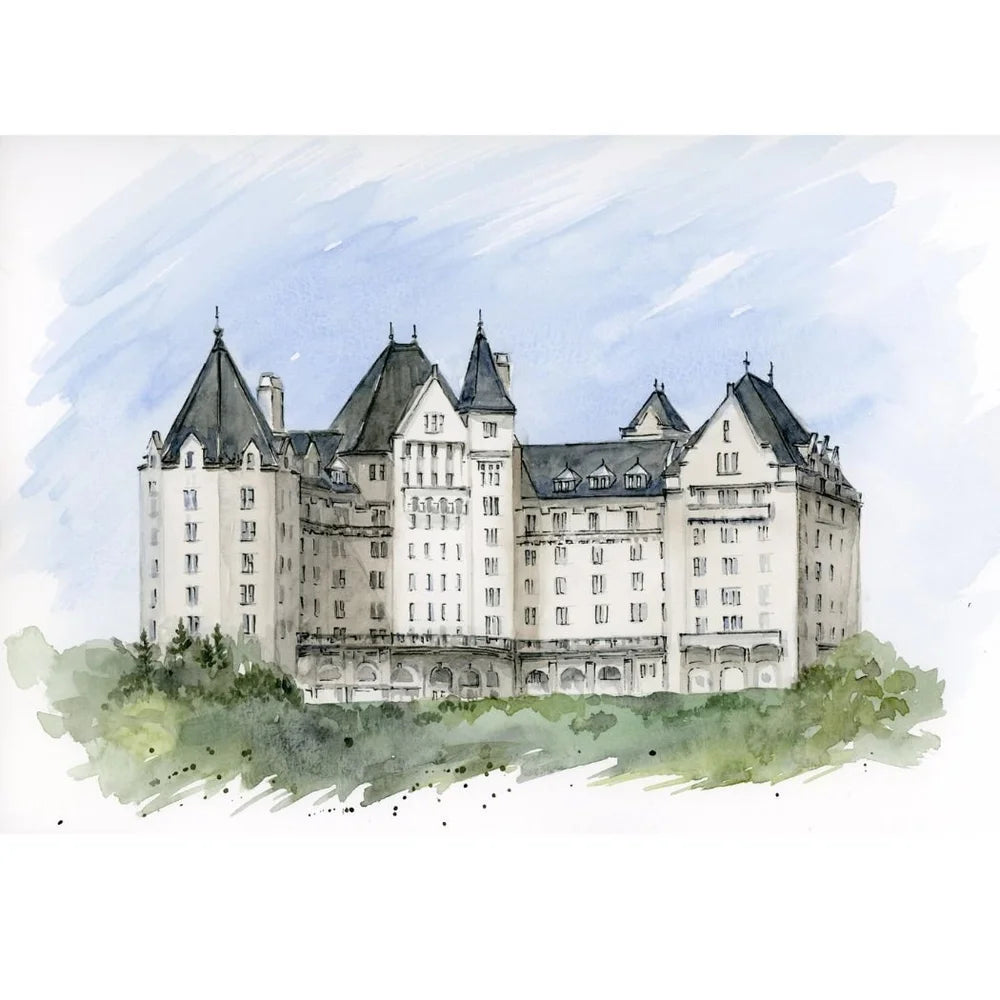 Hotel MacDonald Framed Print