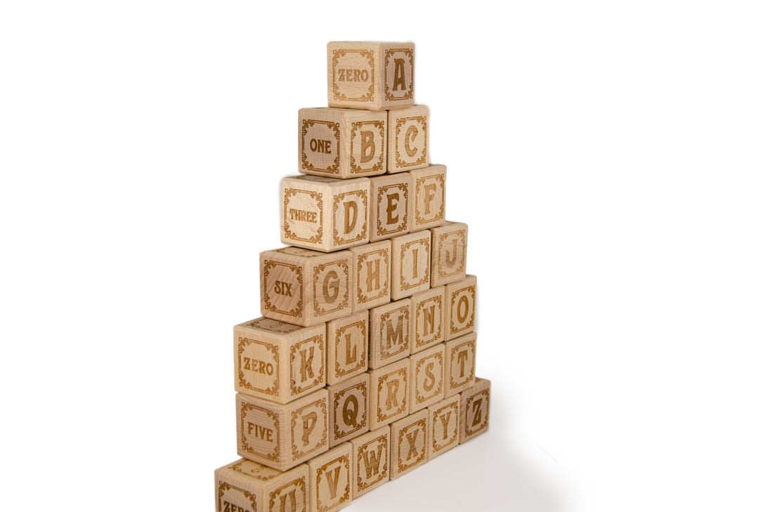 Wooden Alphabet Block