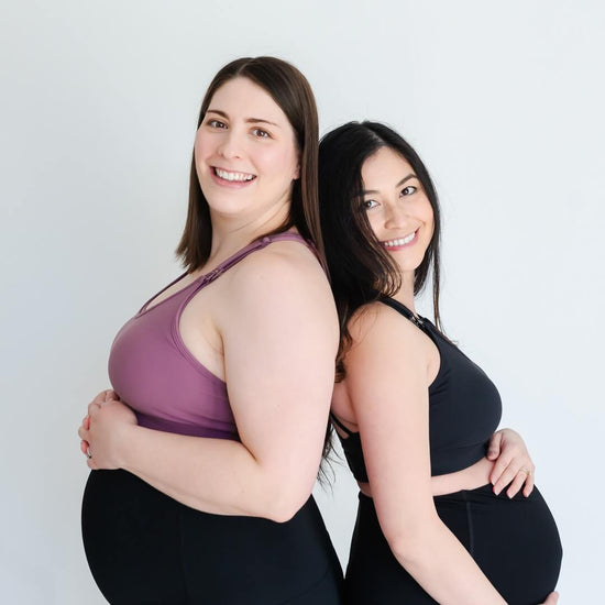 Bella Nursing Sports Bra in Black