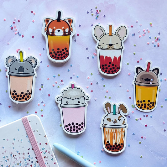 Bubble Tea & Friends Sticker Pack