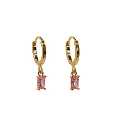 Gold Clara Huggies in Rose