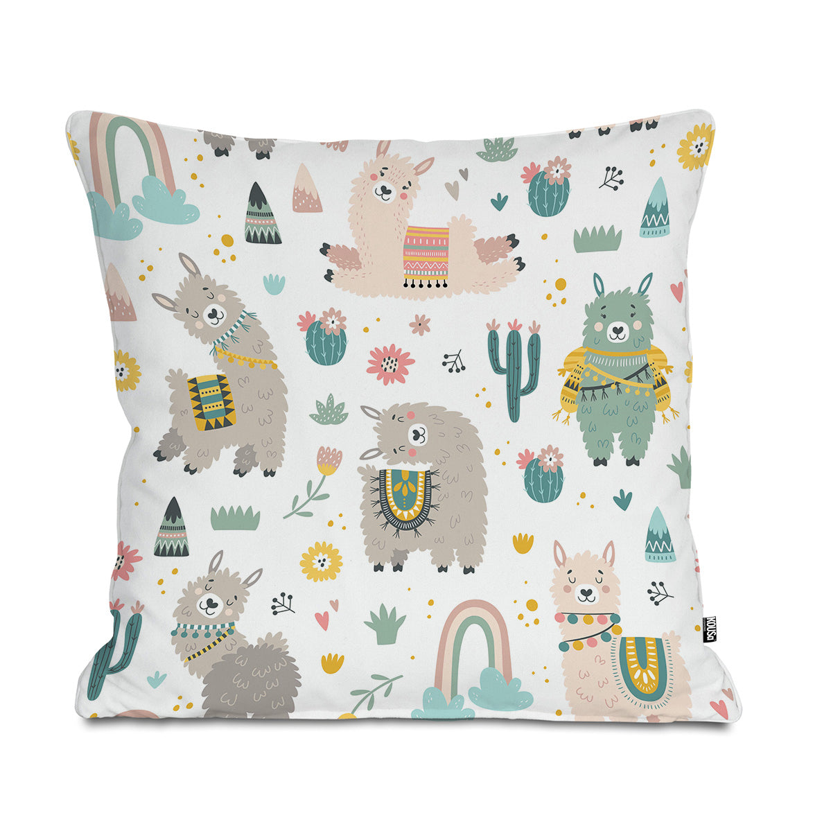 Llama Toddler Cushion Blanket