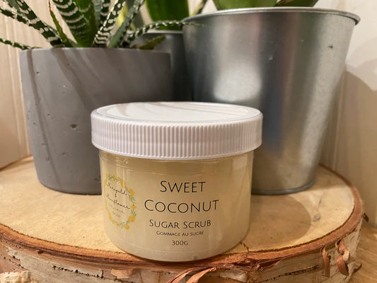 Sweet Coconut Slushy Sugar Scrub