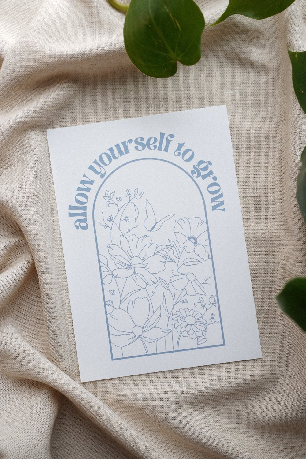 Allow Yourself To Grow Print