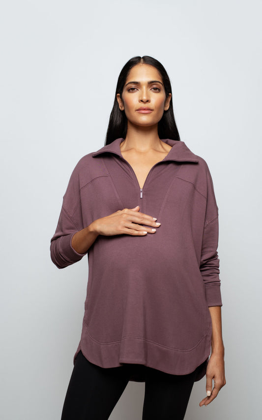 Emmy Half Zip Sweatshirt