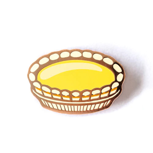 Egg Tart Enamel Pin