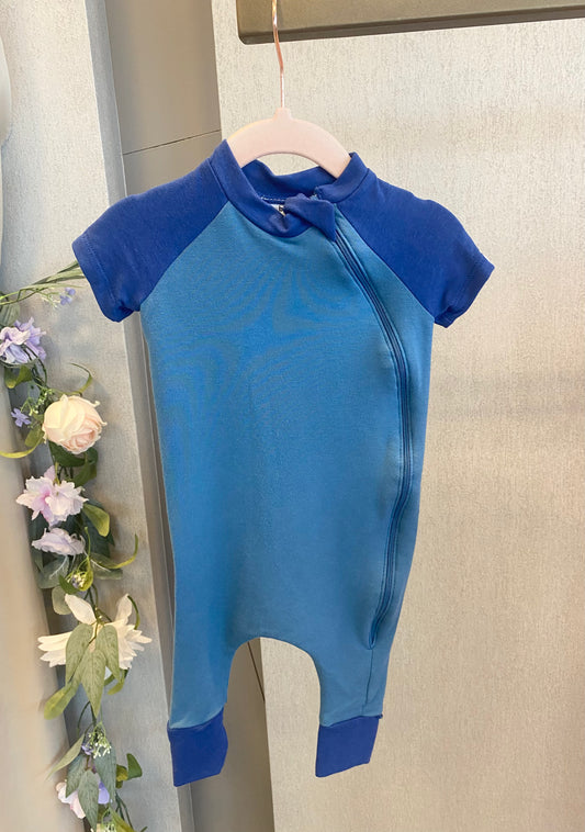 BiziBoo Romper in Indigo