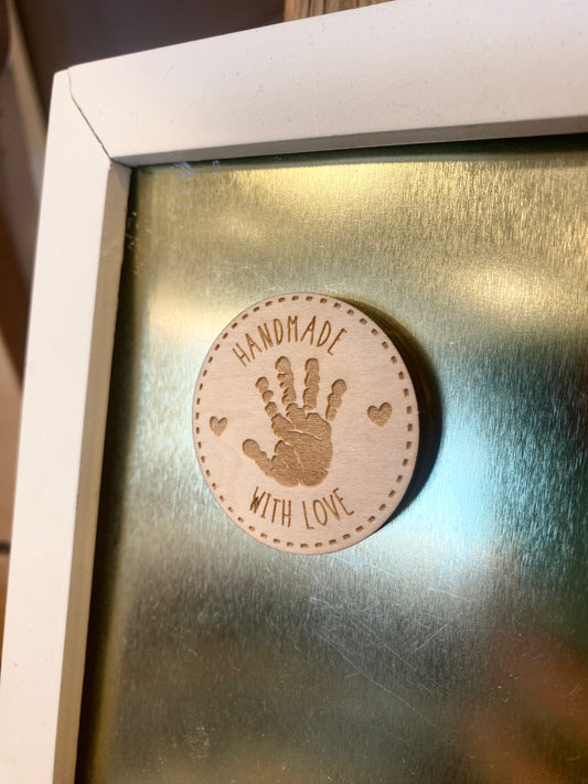 Handmade with Love Magnet
