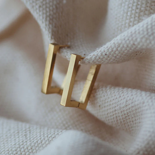 Hendrix Hoops in Gold