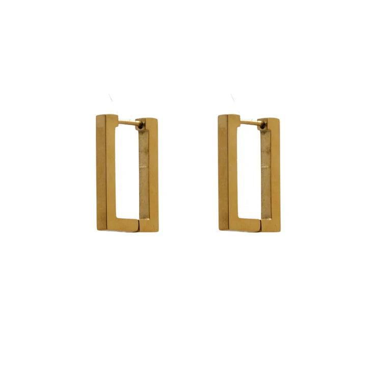 Hendrix Hoops in Gold