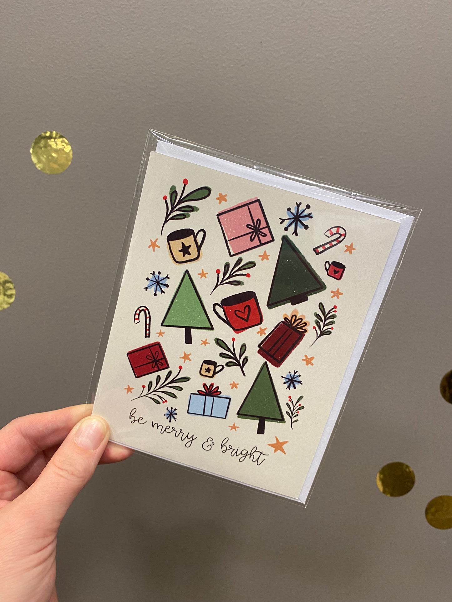 Merry & Bright Christmas Card