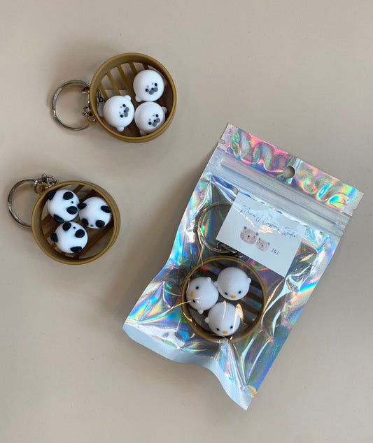 3D Steamer Duck Keychain