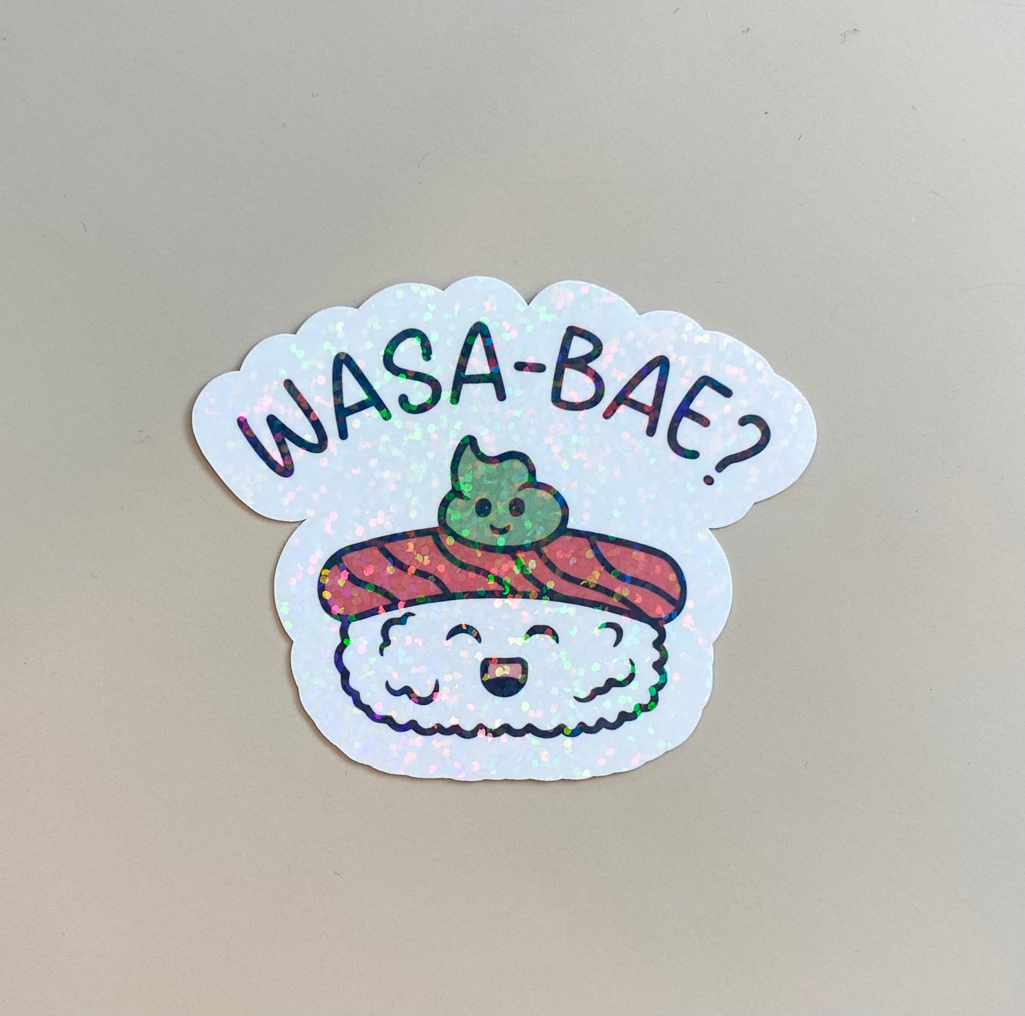 Wasabae Vinyl Sticker