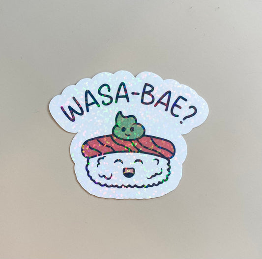 Wasabae Vinyl Sticker