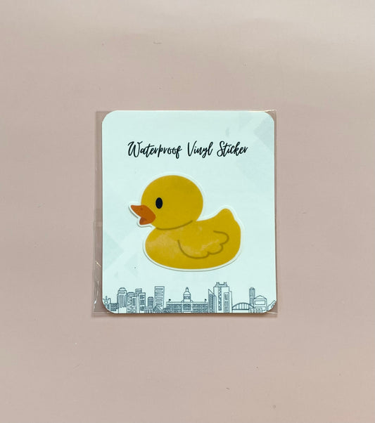 Yellow Duck Sticker